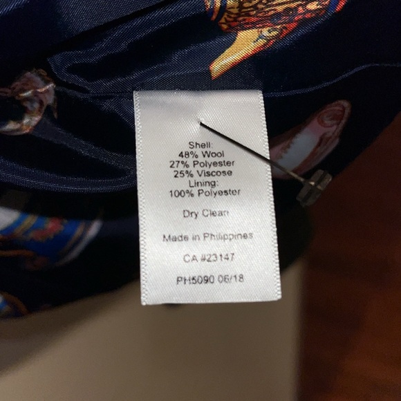 Talbots Petites Aberdeen Tweed Blazer 12P - Picture 8 of 8